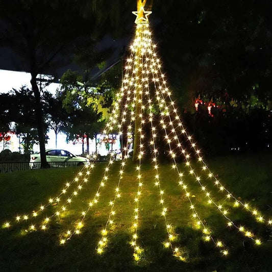 Anti9™ LED Waterfall – Outdoor Star Light